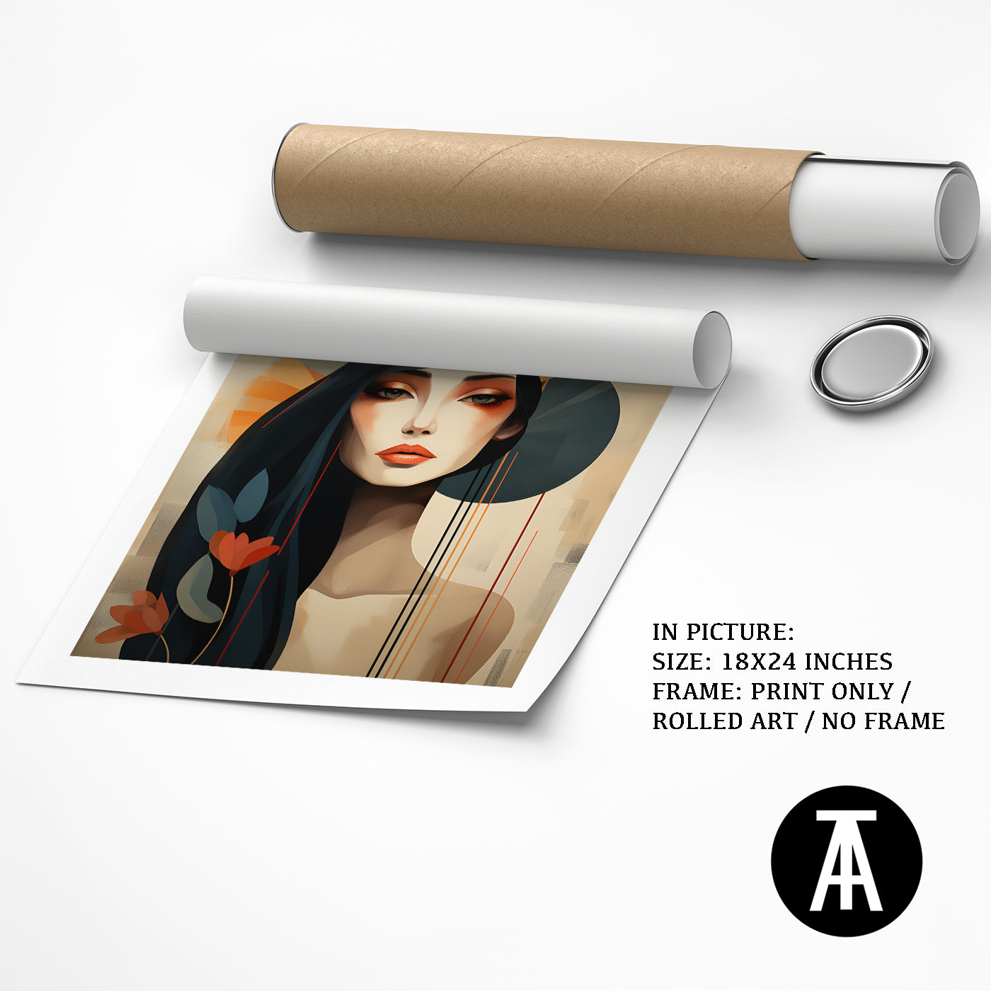 Artwork as Print Only or Rolled Art