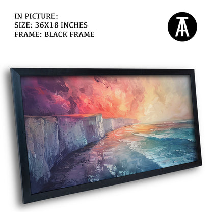 Artwork in Metal Earling Silver Frame