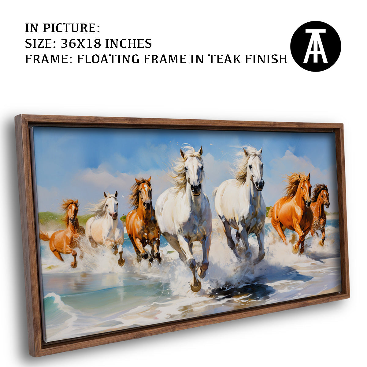 Artwork in Floating Frame
