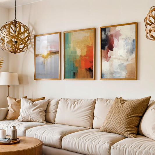 Gallery Wall Set in Lifestyle Setting