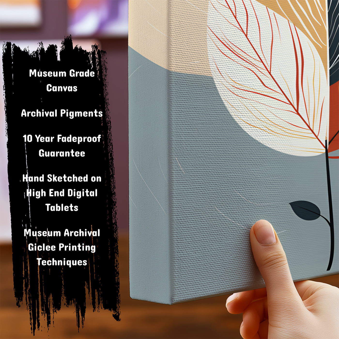 Information about Boho Canvas Art