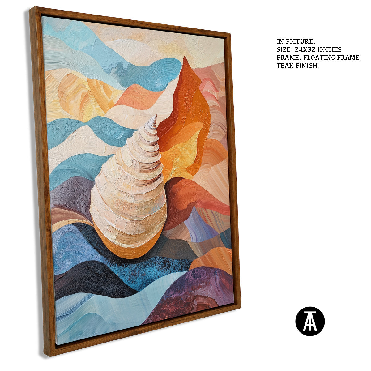Artwork in Floating Frame