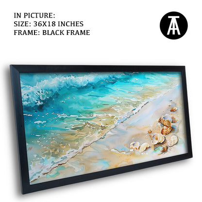 Artwork in Metal Earling Silver Frame
