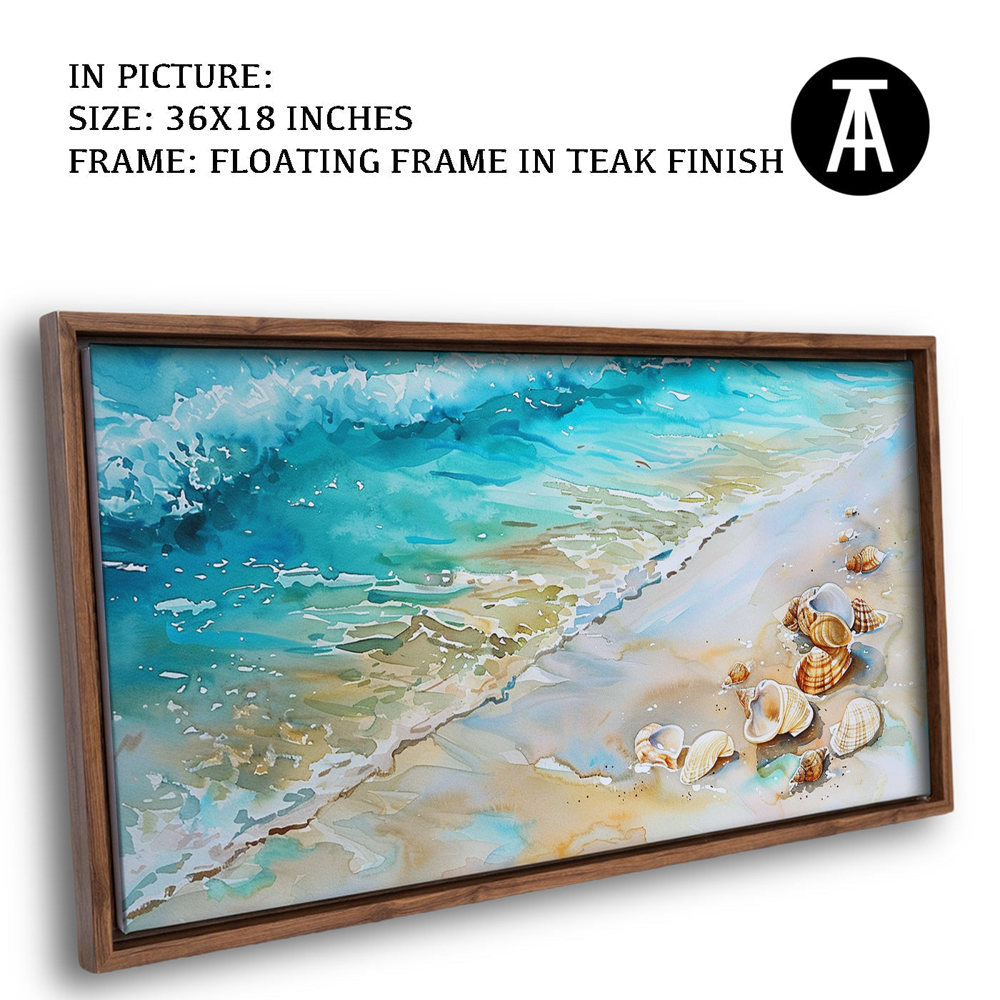 Artwork in Floating Frame