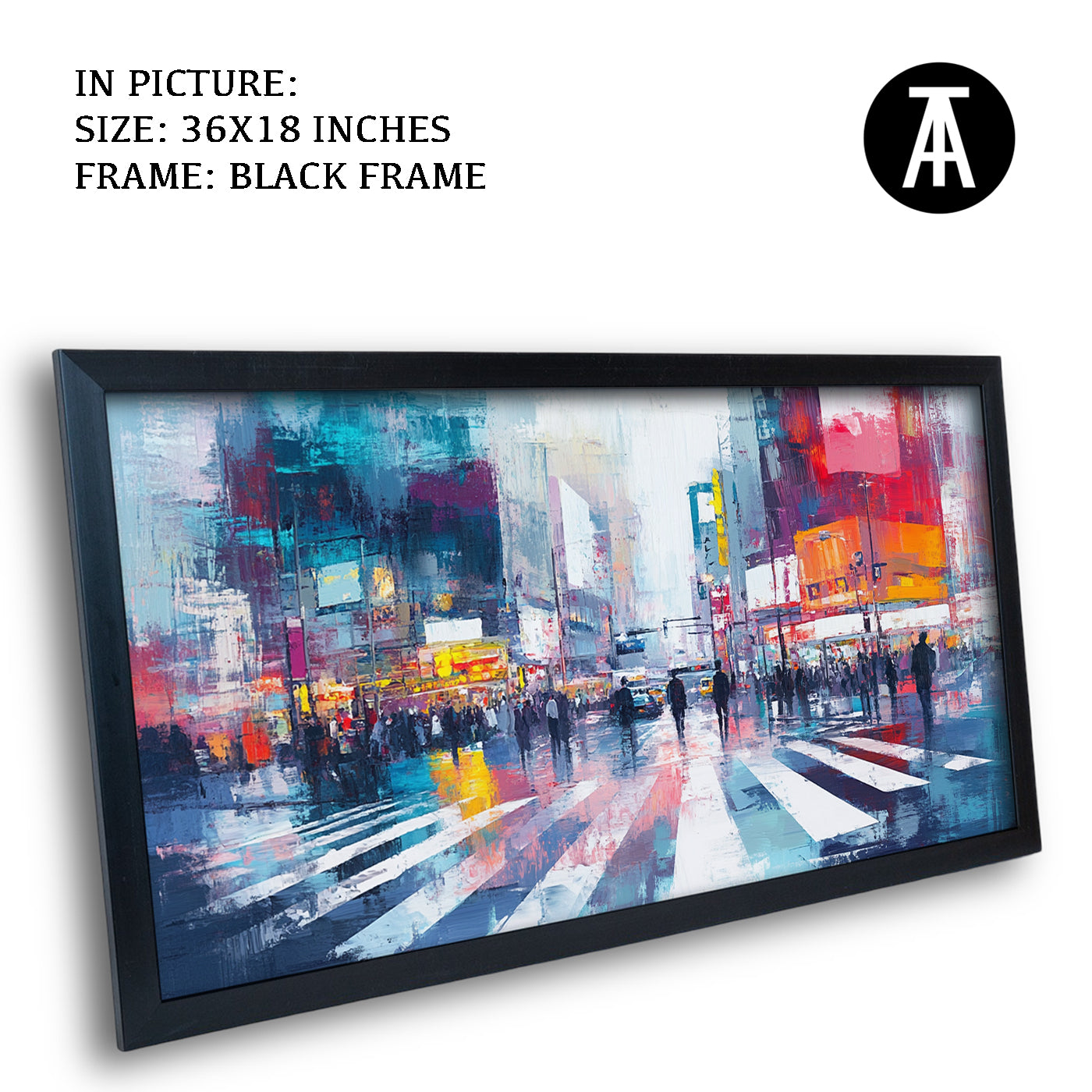 Artwork in Metal Earling Silver Frame