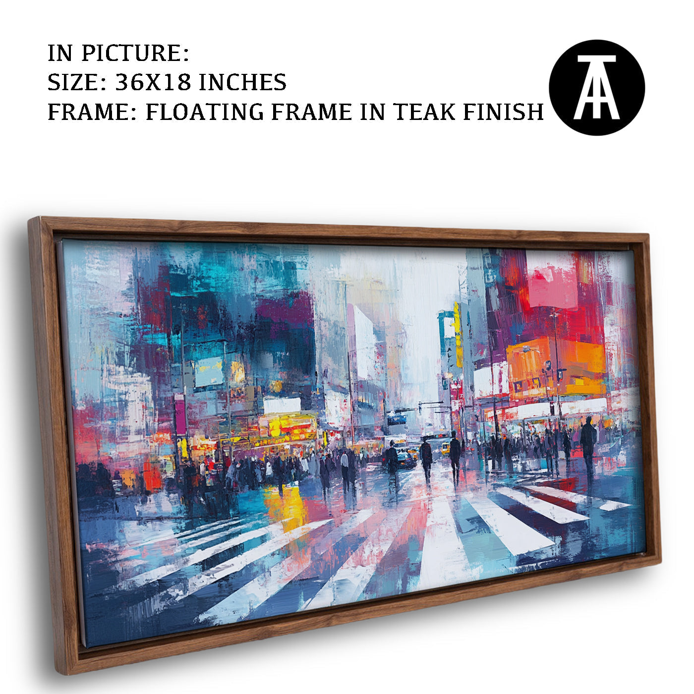 Artwork in Floating Frame