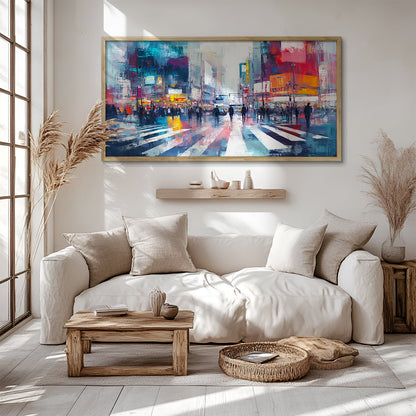 Modern Art in a Lifestyle Setting