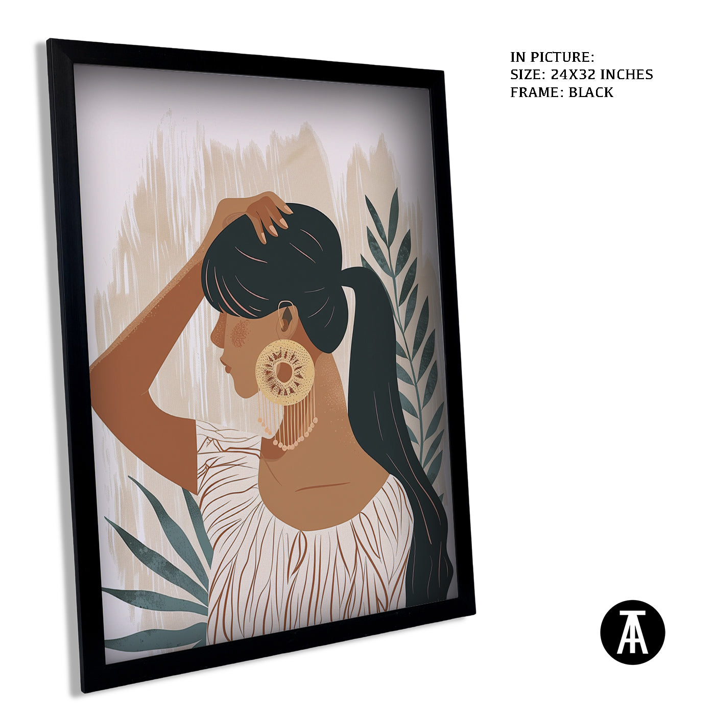Artwork in Black Frame
