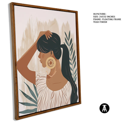 Artwork in Floating Frame