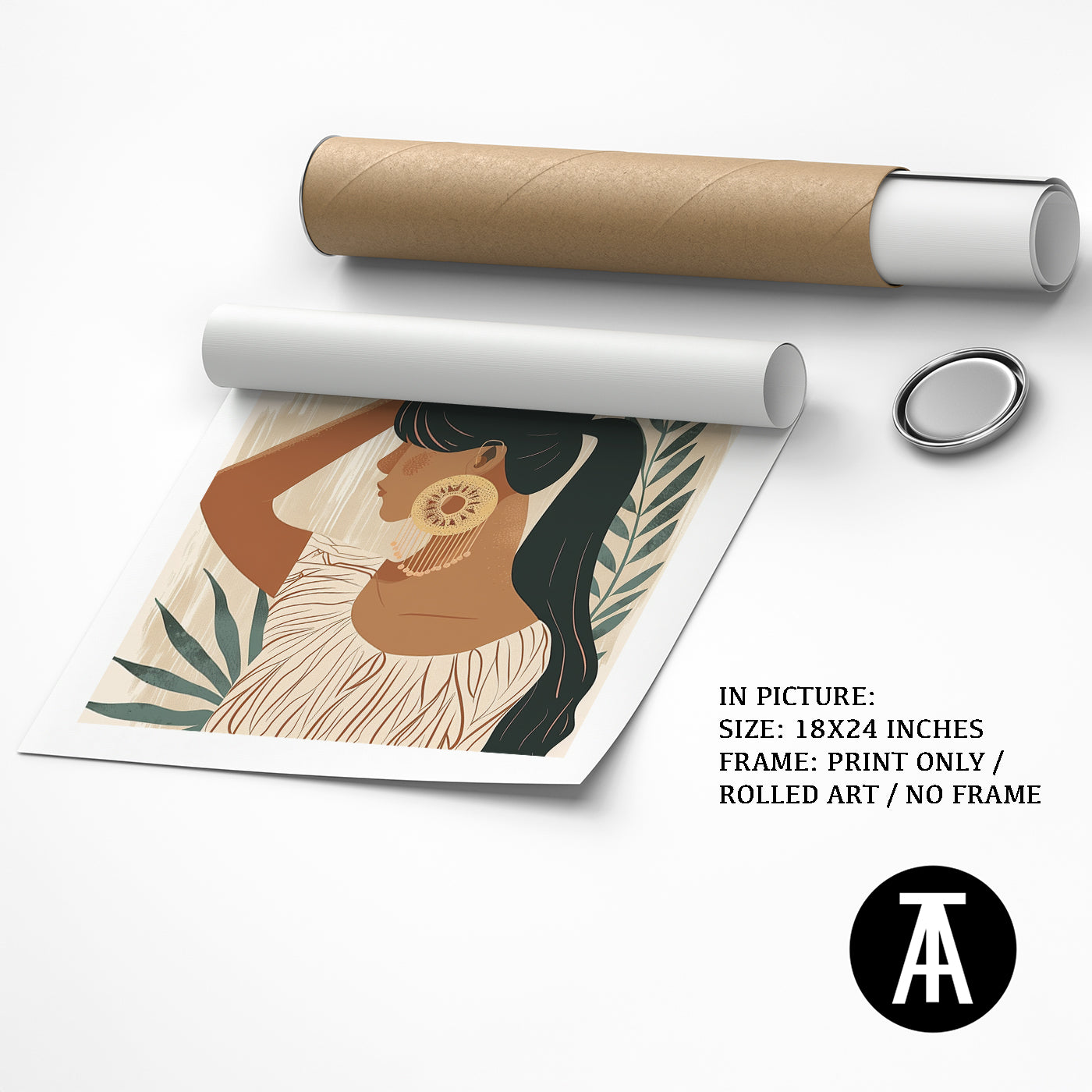 Artwork as Print Only or Rolled Art