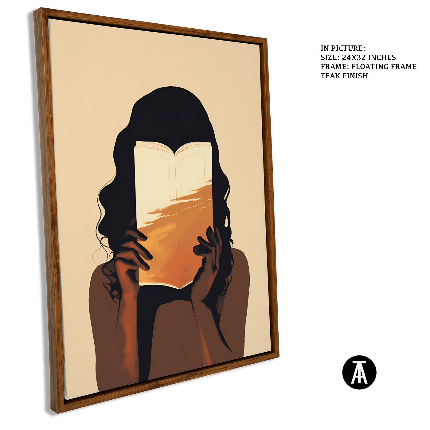 Artwork in Floating Frame
