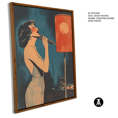 Artwork in Floating Frame