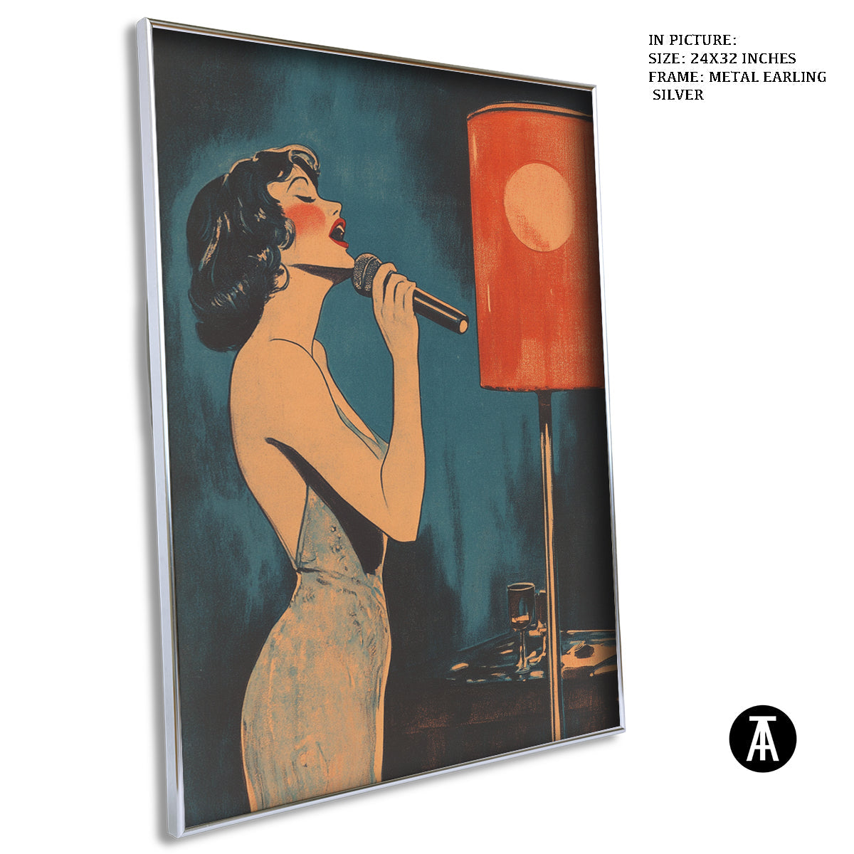Artwork in Black Frame