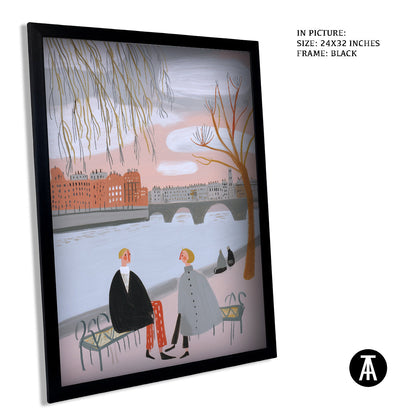 Artwork in Black Frame