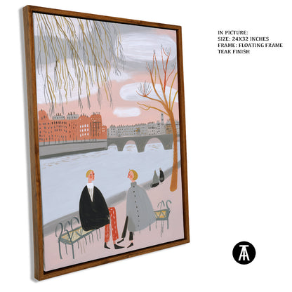 Artwork in Floating Frame