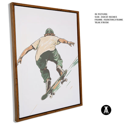 Artwork in Floating Frame