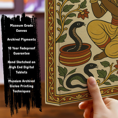 Information about Indian Art Canvas Art Print