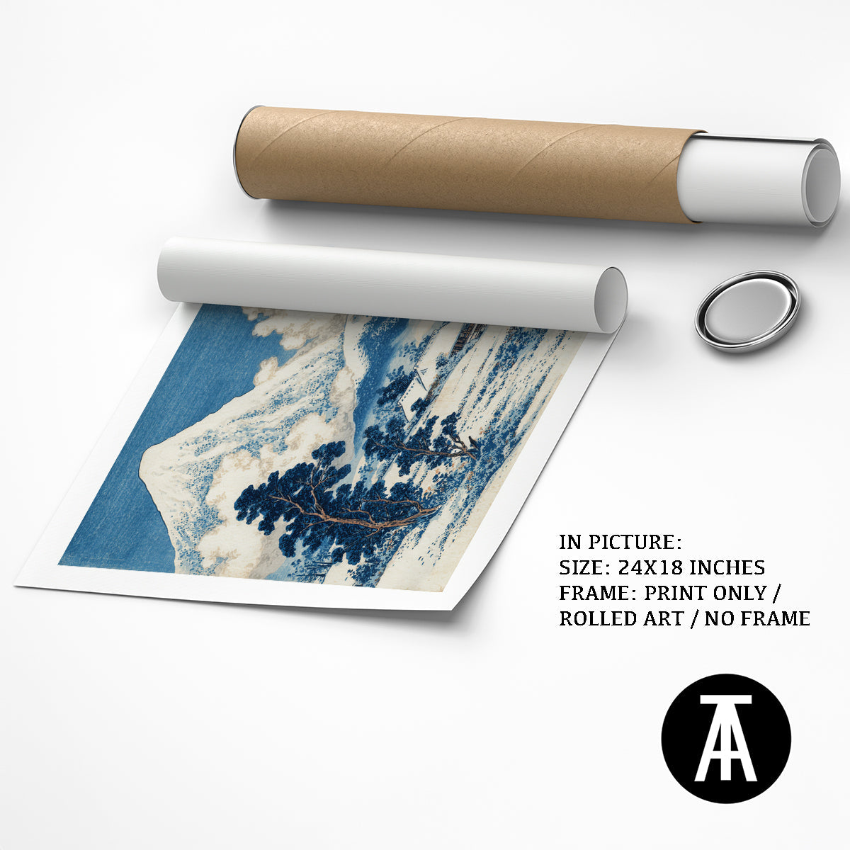 Artwork as Print Only or Rolled Art