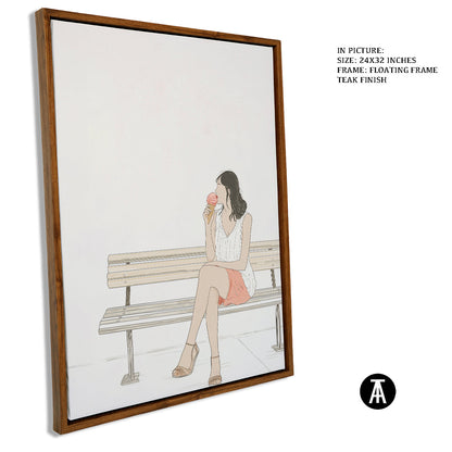 Artwork in Floating Frame