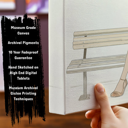 Information about Minimalist Canvas Art Print