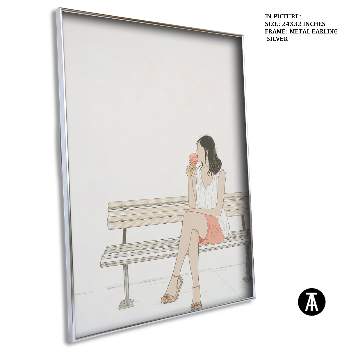 Artwork in Black Frame