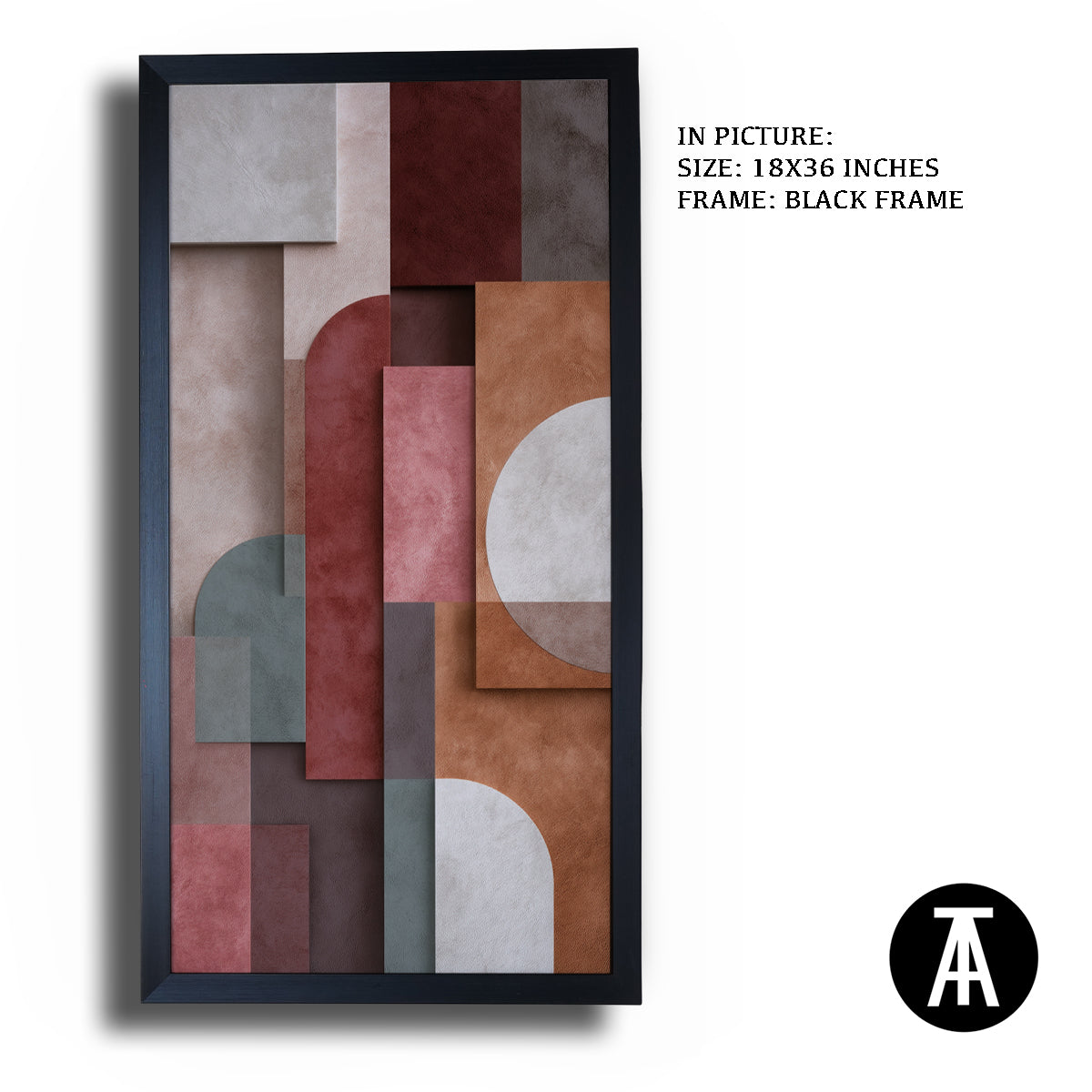 Artwork in Metal Earling Silver Frame