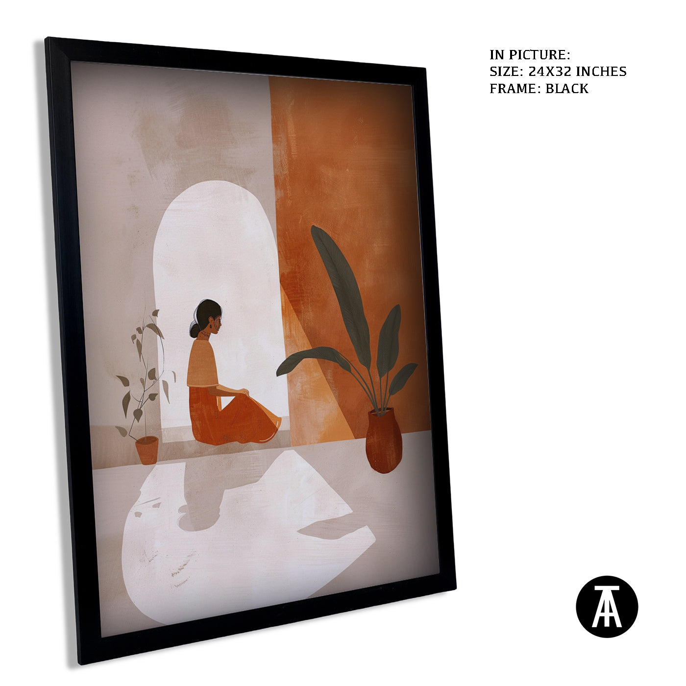 Artwork in Black Frame