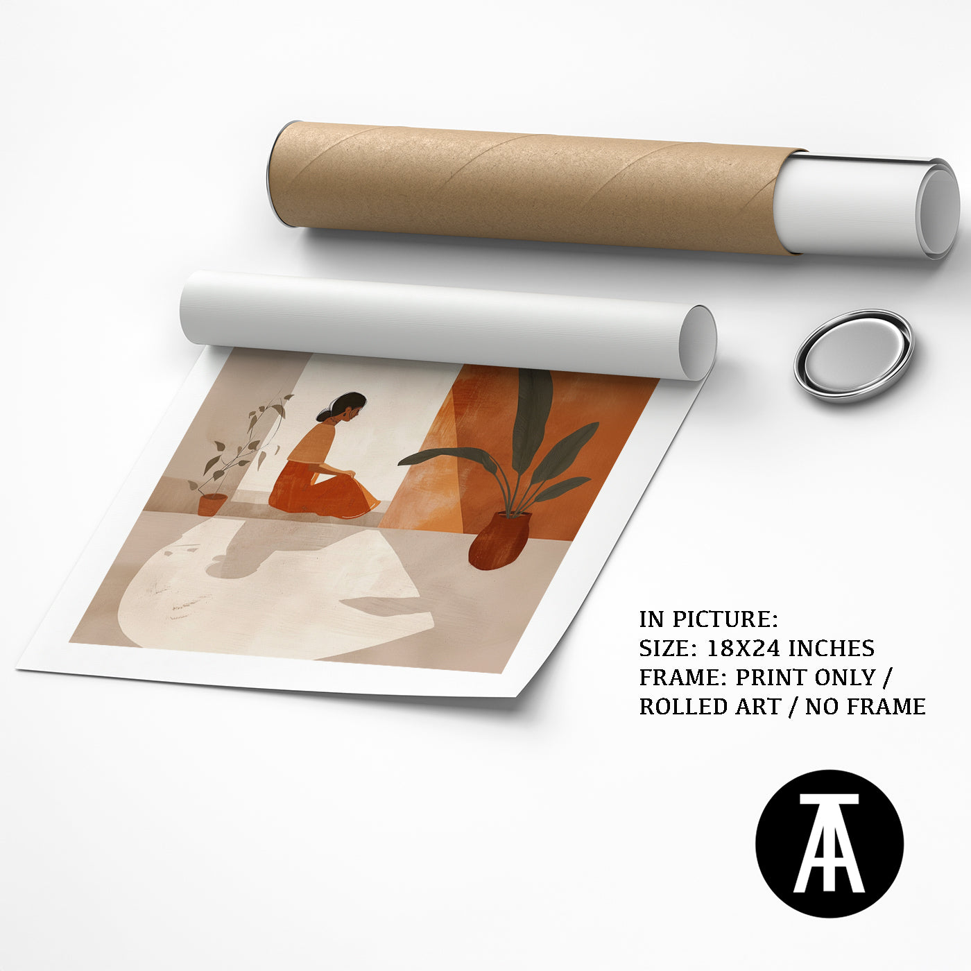 Artwork as Print Only or Rolled Art