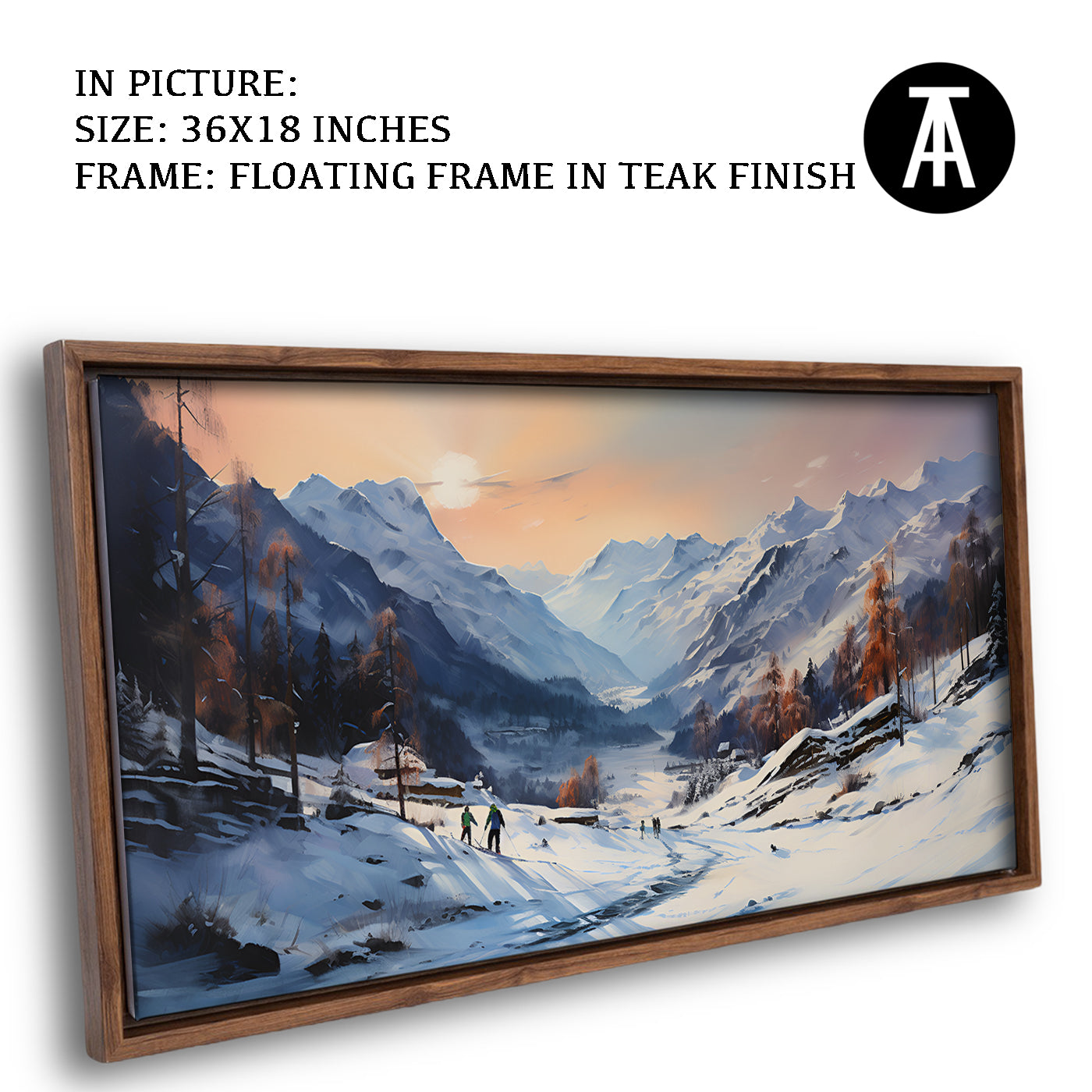 Artwork in Floating Frame