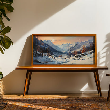 Indian Artwork in a Lifestyle Setting