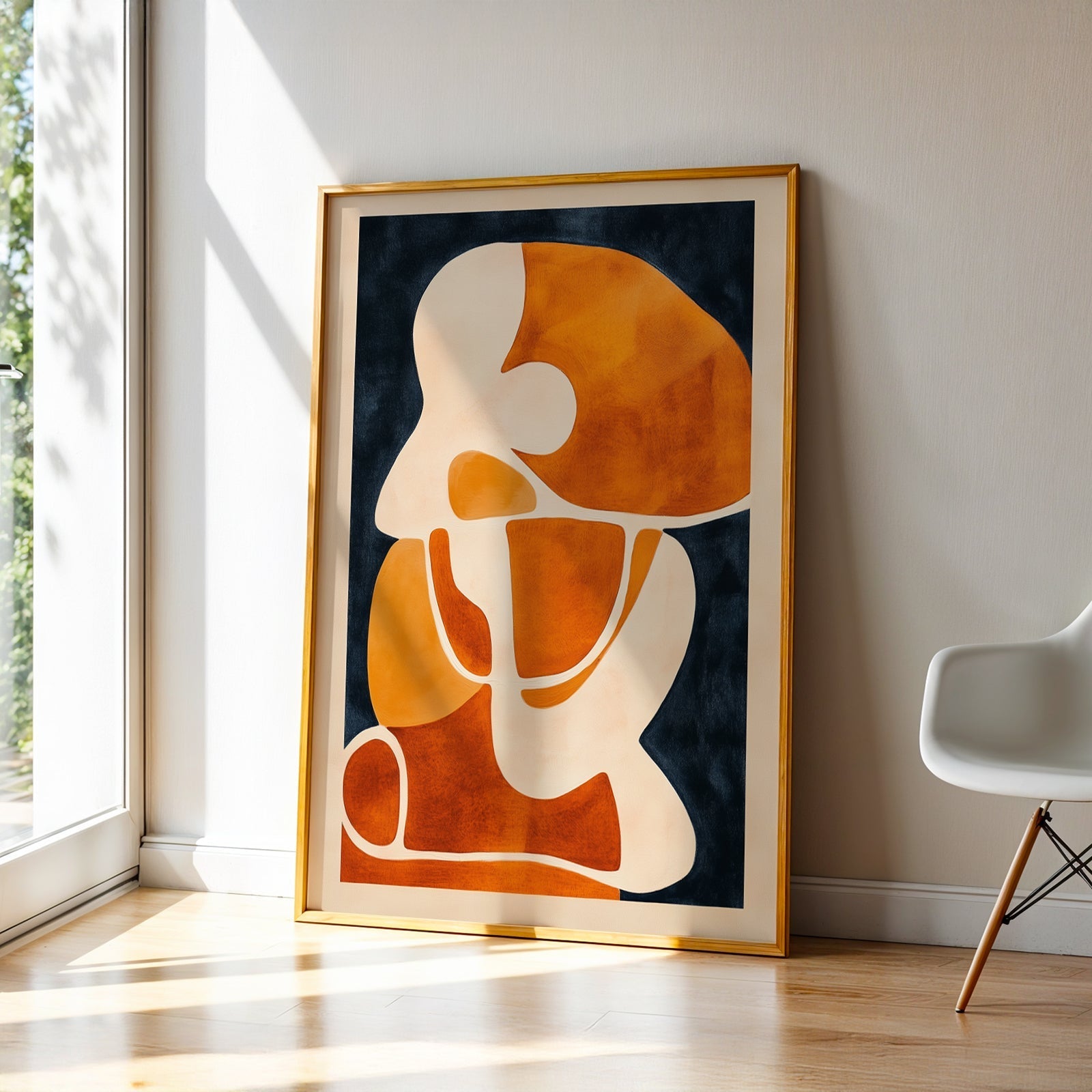 Abstract Art in a Lifestyle Setting Solar Radiance by NYC Abstract