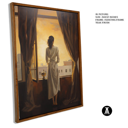 Artwork in Floating Frame