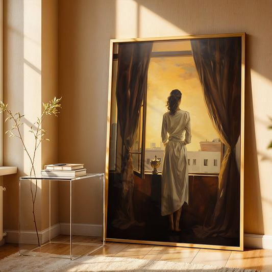 Limited Edition Painting in a Lifestyle Setting