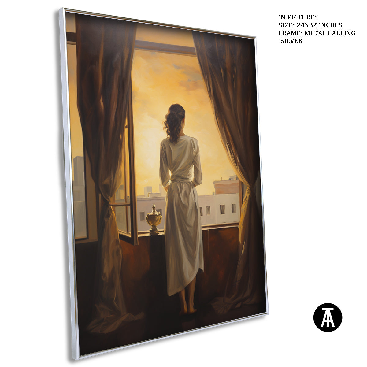 Artwork in Black Frame