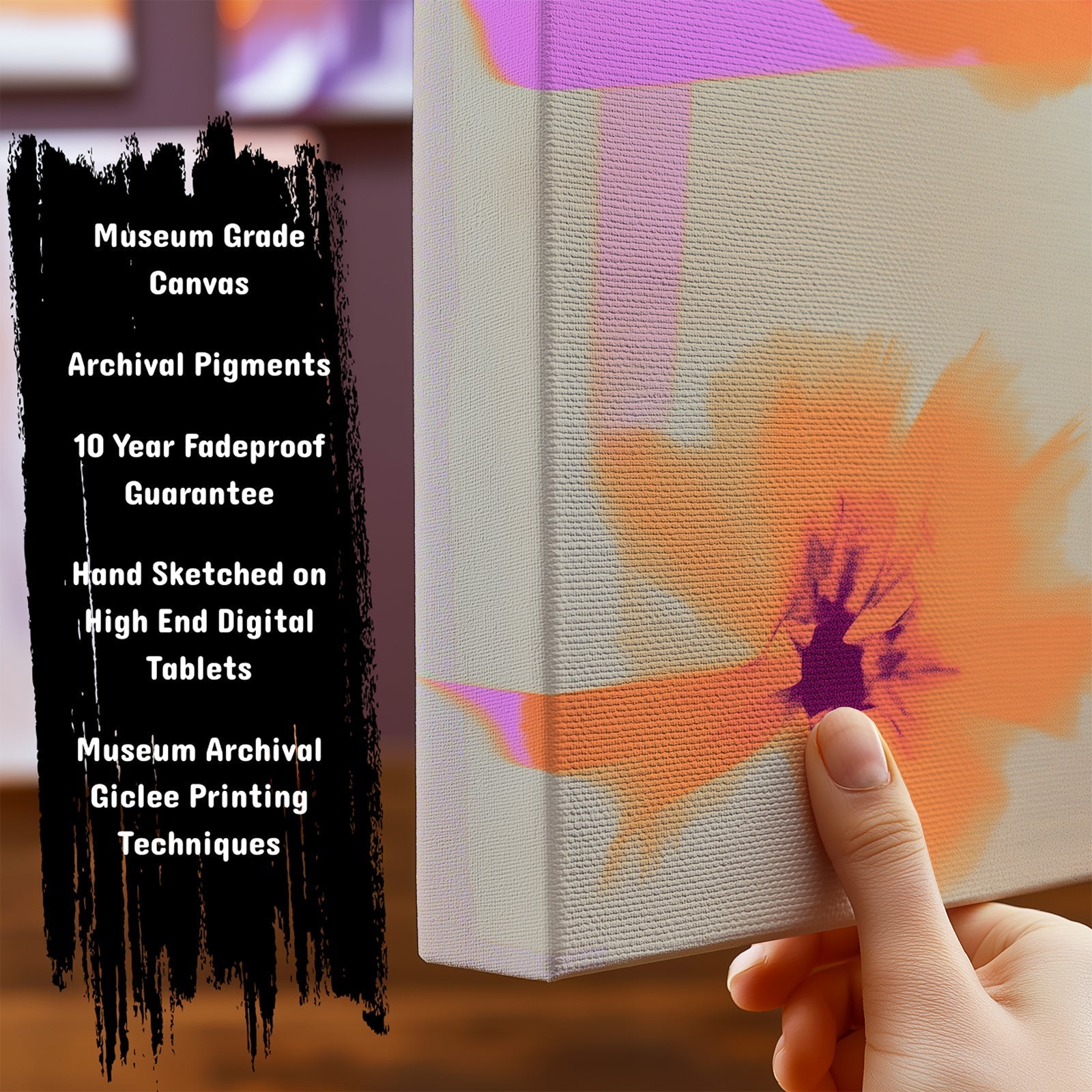 Important Features of our Abstract ArtworksSpectral Bloom by NYC Abstract
