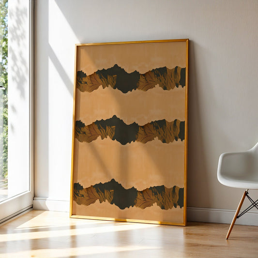 Abstract Art in a Lifestyle Setting Spectral Pulse by NYC Abstract