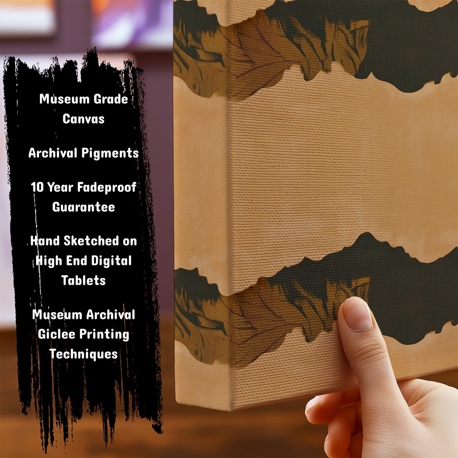 Important Features of our Abstract ArtworksSpectral Pulse by NYC Abstract