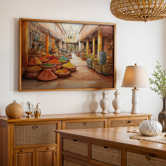 Limited Edition Painting in a Lifestyle Setting
