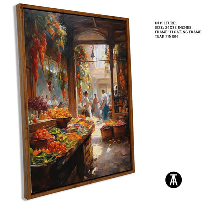 Artwork in Floating Frame