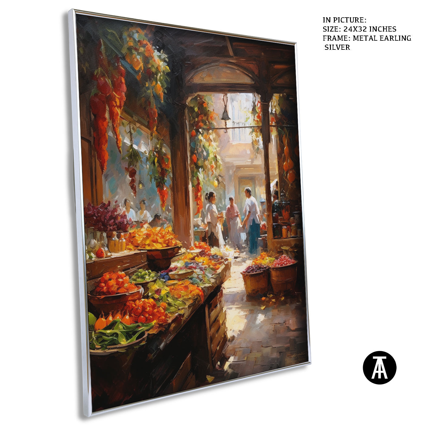 Artwork in Black Frame