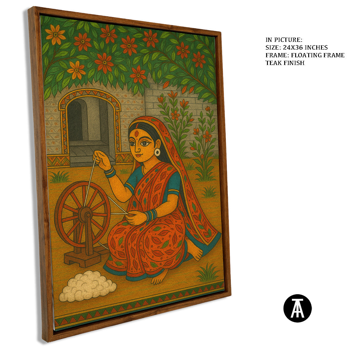 Artwork in Floating Frame