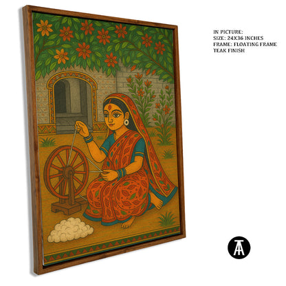 Artwork in Floating Frame