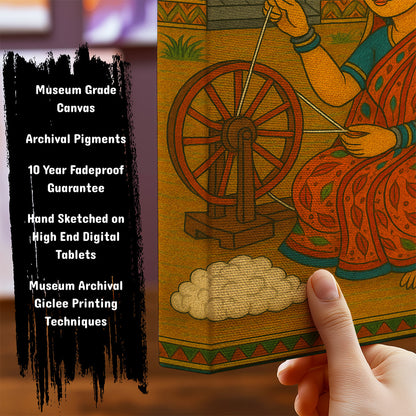 Information about Indian Art Canvas Art Print
