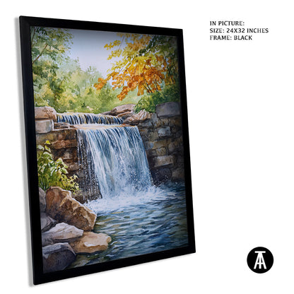 Artwork in Metal Earling Silver Frame
