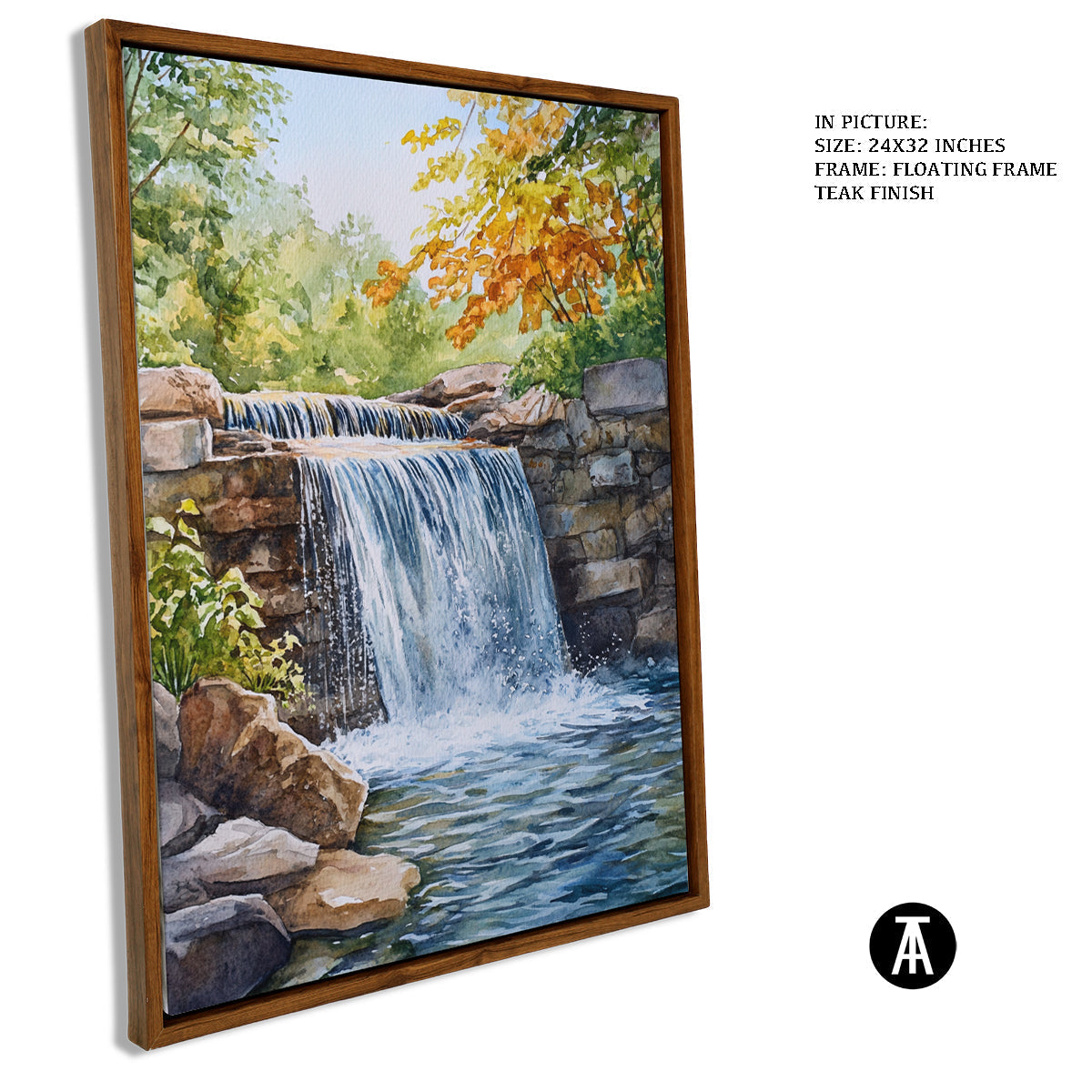 Artwork in Floating Frame