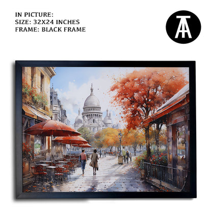 Artwork in Metal Earling Silver Frame