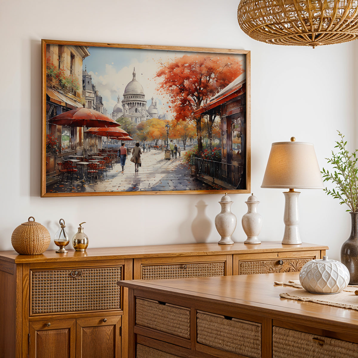 Limited Edition Painting in a Lifestyle Setting