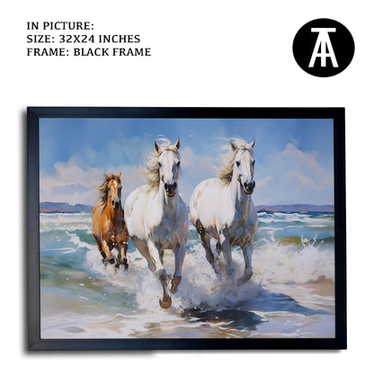 Artwork in Metal Earling Silver Frame