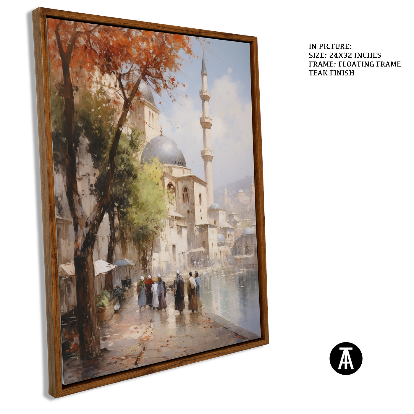 Artwork in Floating Frame