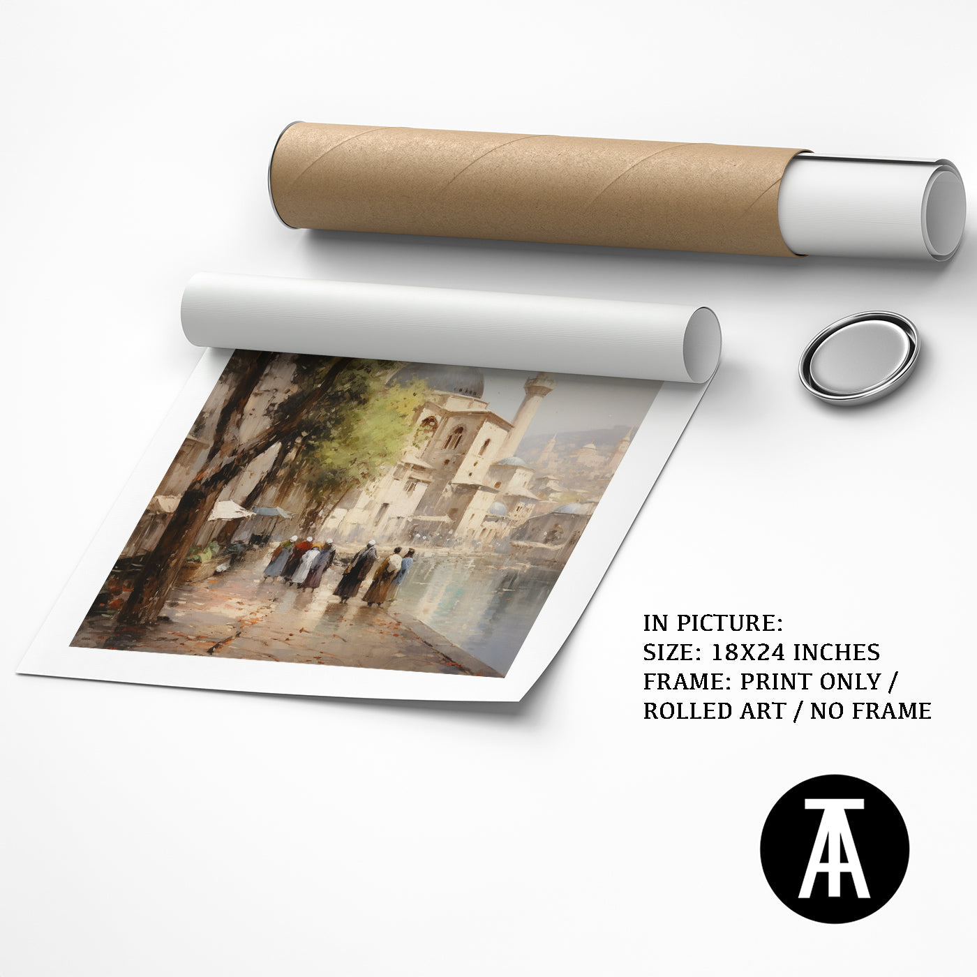 Artwork as Print Only or Rolled Art